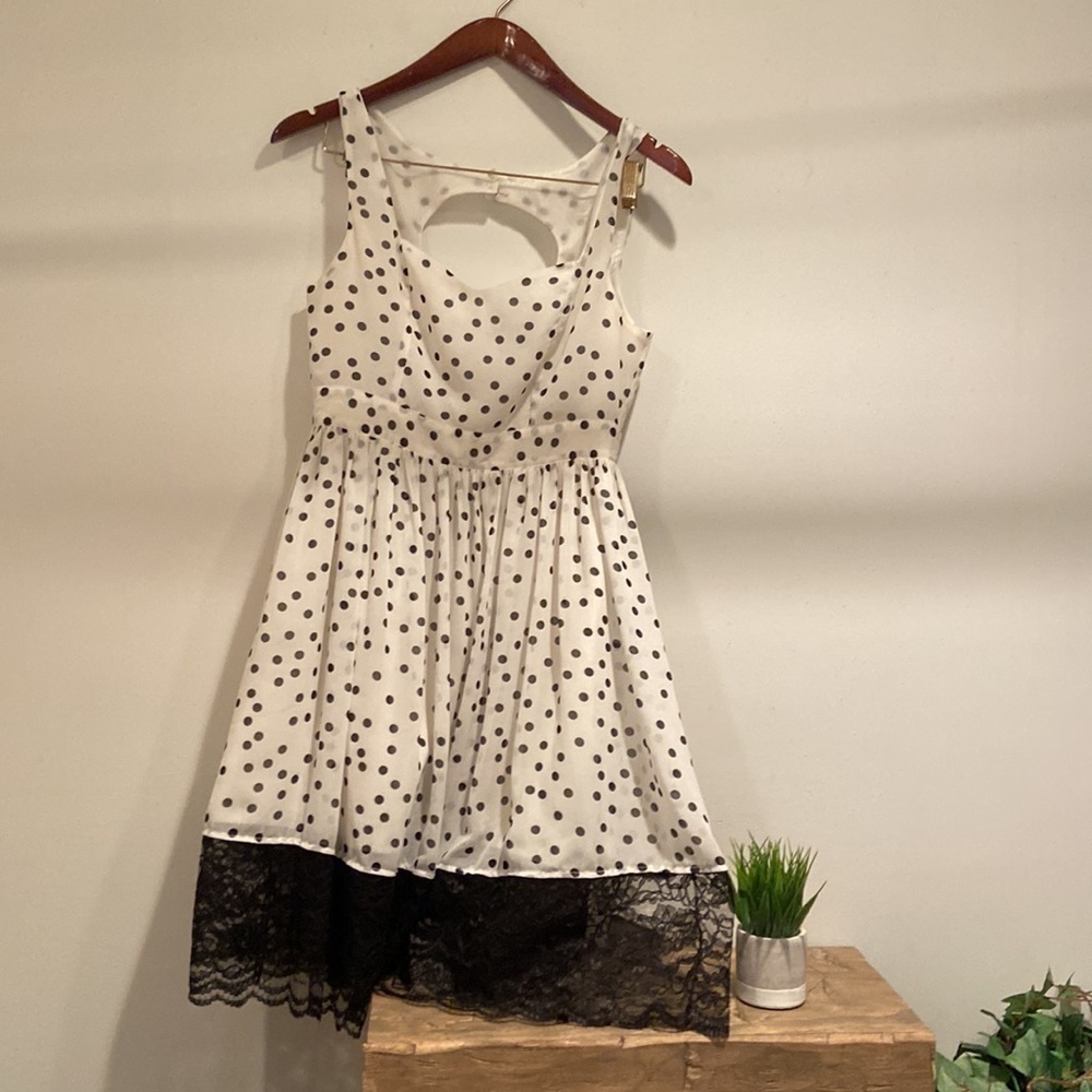 Forever 21 polka Dot Dress - Picture 4 of 9